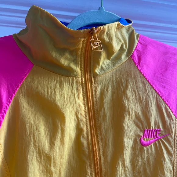 Vintage RARE Nike Color block Windbreaker Jacket - Picture 9 of 9